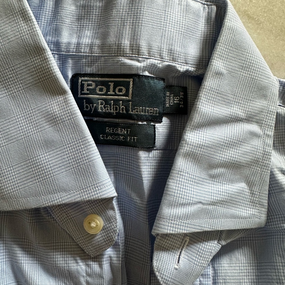 Polo by Ralph Lauren Blue Casual Button Down Shirt